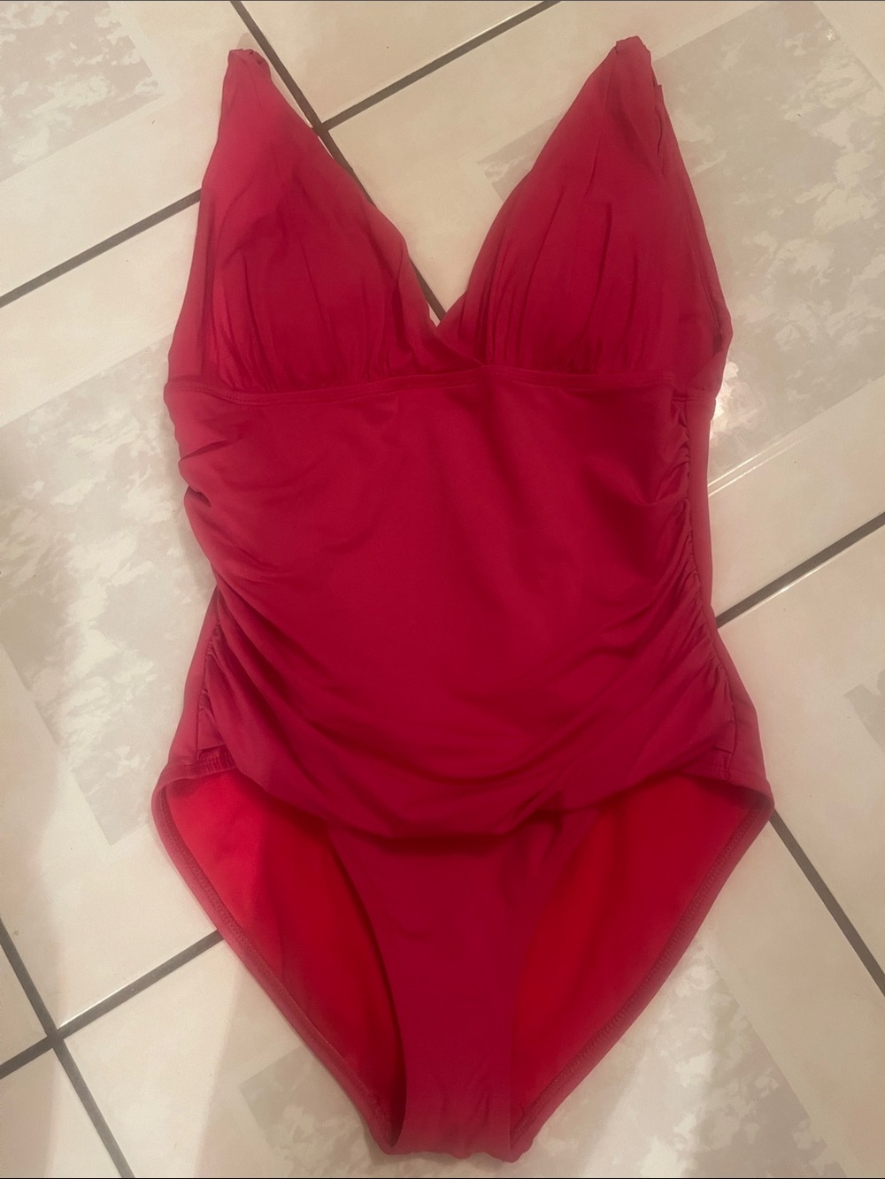 Liz Claiborne Hot Pink Swimsuit